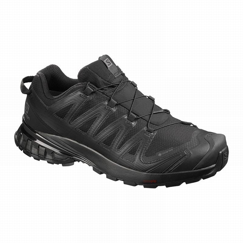 SALOMON XA PRO 3D V8 GORE-TEX Philippines - Men's Hiking Shoes - Black | 128530-WBL